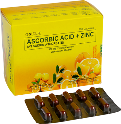 Picture of Ascorbic Acid + Zinc Capsule (100's)