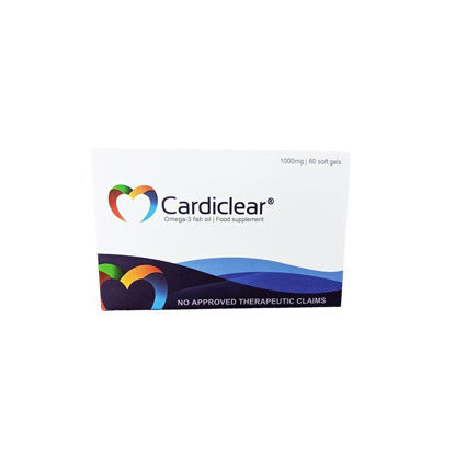 Picture of Cardiclear Omega-3 Fish Oil (60 capsules)