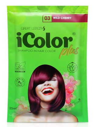 Picture of iColor +Shampoo In Hair Color Wild Cherry 25mlx10's