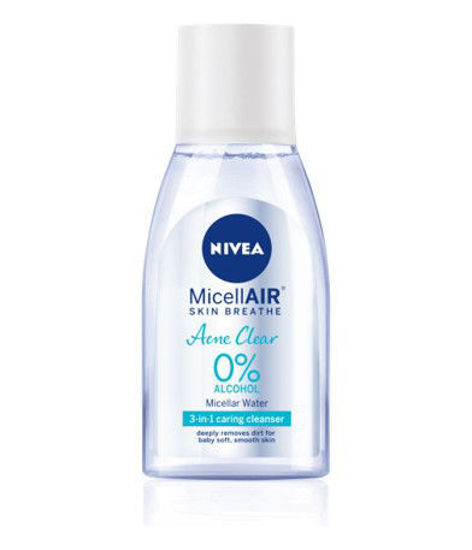 Picture of NIVEA Face Cleanser MicellAIR Acne Clear Micellar Water 125ml