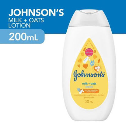Picture of Johnson’s Baby Lotion With Milk + Oats 200ml
