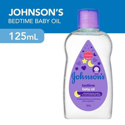 Picture of Johnson’s Baby Oil Bedtime 125ml