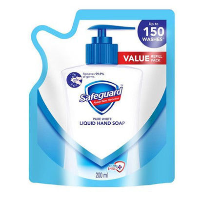 Picture of Safeguard Liquid Hand Soap Pure White 200ml Refill