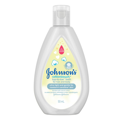 Picture of Johnson’s CottonTouch Top to Toe Bath
