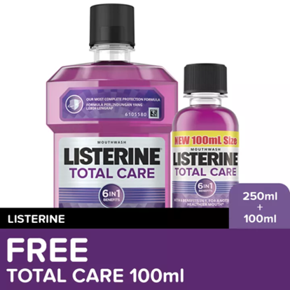 Picture of Listerine "Total Care 250ml” + FREE “Total Care 100ml”
