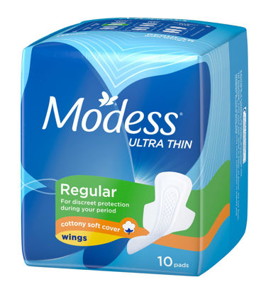 Picture of Modess Ultra Thin "Regular" with Wings 10s