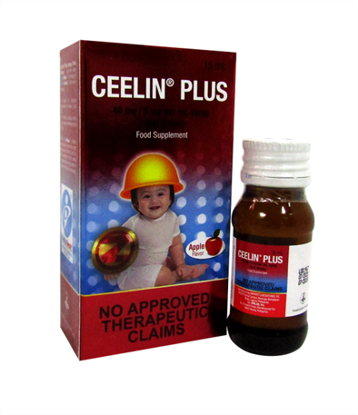 Picture of Ceelin Plus Drops 15ml (Ascorbic Acid+Zinc)