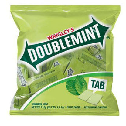 Picture of Doublemint Peppermint Wide Tab X 50s 110g