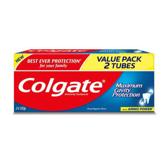 Picture of Colgate Great Regular Flavor Toothpaste 132g Twin Pack