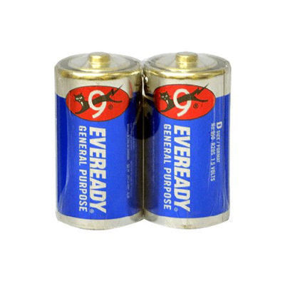 Picture of Eveready General Purpose Size D Battery in Blister Pack (Blue) x2