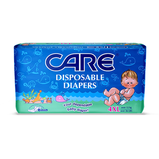 Picture of Care Diapers X-Large X 4s