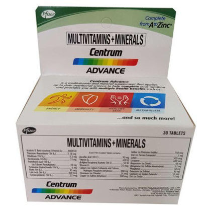 Picture of Centrum Advance Tablet 30's