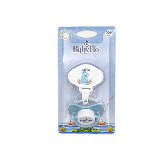 Picture of Babyflo Pacifier with Chain Holder