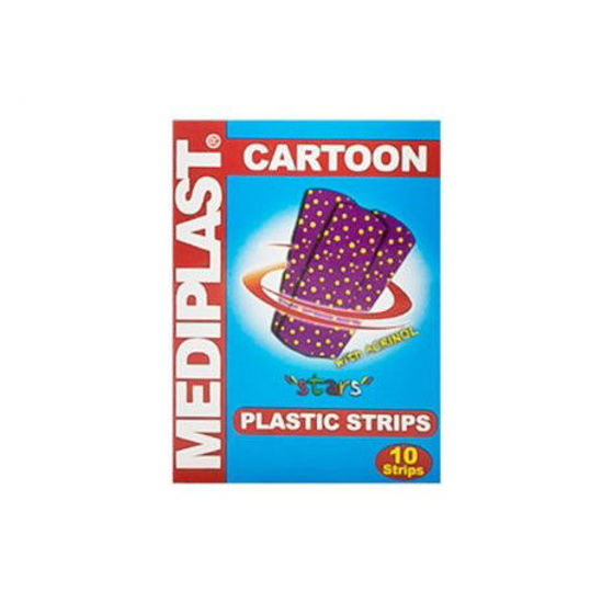 Picture of Mediplast Cartoon Plastic Strips 10s