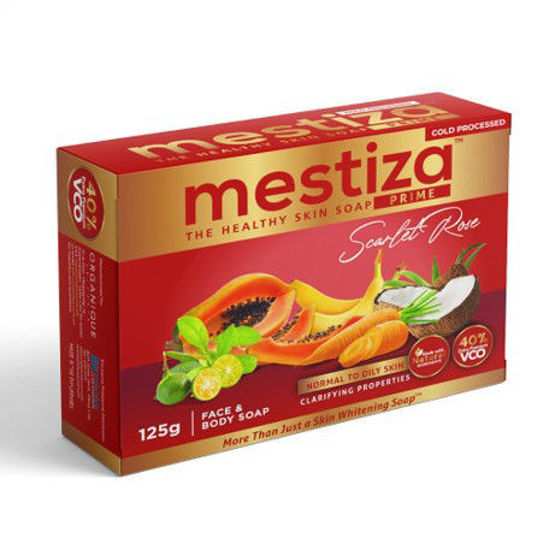Picture of Mestiza Prime Scarlet Rose Soap 125g
