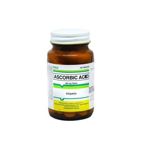 Picture of Rhea Ascorbic Acid 500mg 100 Tablets