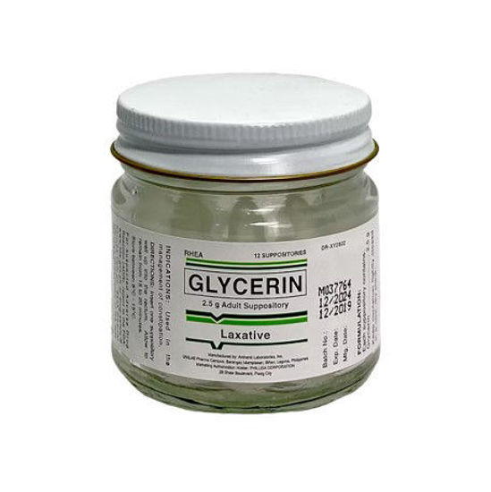 Picture of Rhea Glycerin Adult Suppository 12s