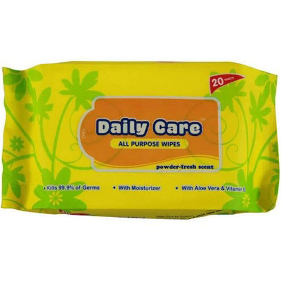 Picture of Daily Care All Purpose Wipes Powder Fresh