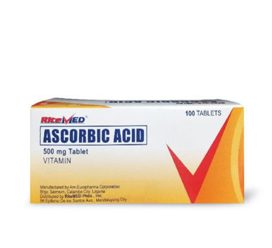 Picture of RiteMed Ascorbic Acid 500mg Tablet 100s