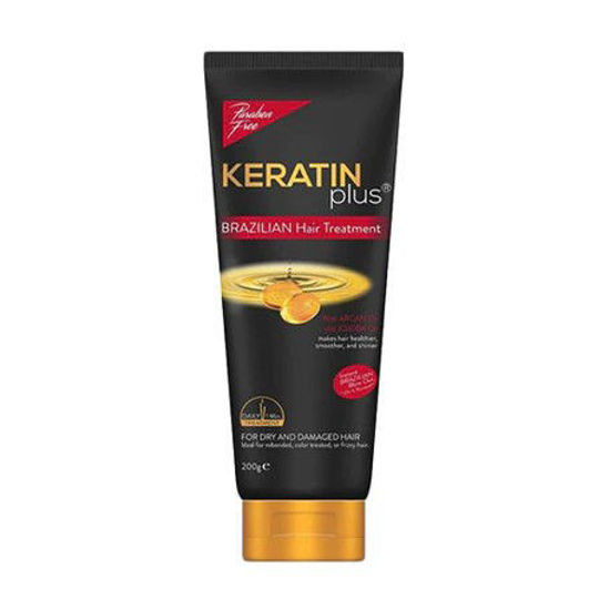 Picture of Keratin Plus Black Hair Treatment 200g