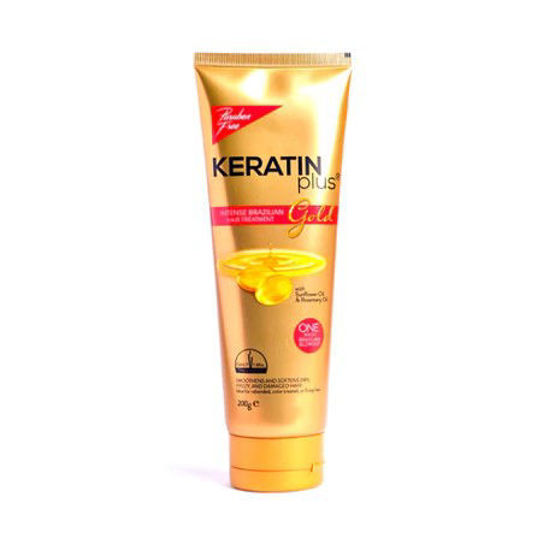 Picture of Keratin Plus Gold Hair Treatment 200g