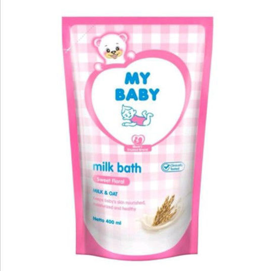Picture of My Baby Milk Bath Sweet Floral Refill 400ml