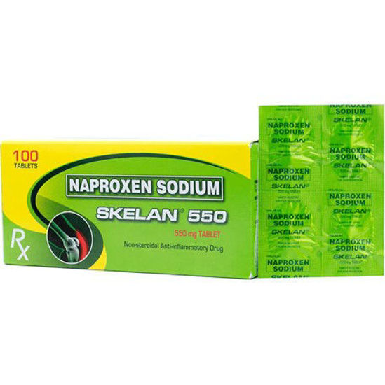 Picture of Skelan 550mg Tablet 4s (Naproxen Sodium)