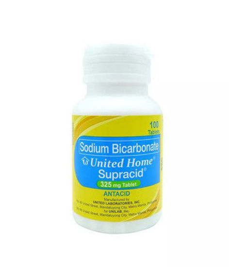 Picture of United Home Supracid 325mg Tablet 100s (Sodium Bicarbonate)