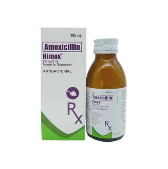 Picture of Himox 250mg Suspension 105ml (Amoxicillin)