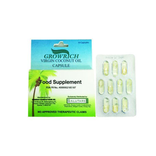 Picture of Growrich Virgin Coconut Oil 500mg