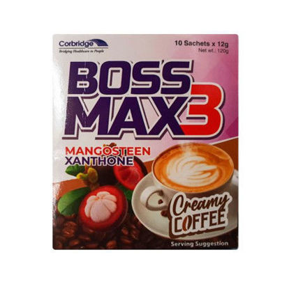 Picture of Boss Max3 Creamy Coffee 12gX10 sachets