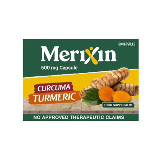 Picture of Merixin 500mg Curcuma Turmeric (60 capsules)