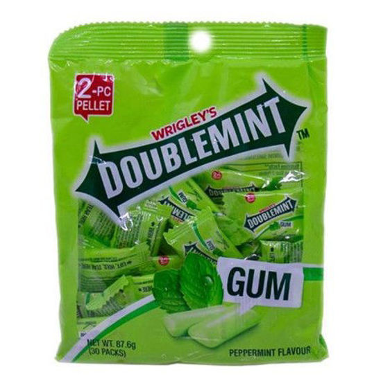 Picture of Doublemint Peppermint 2-Pc Pellet Gum 30s 87.6g