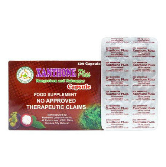 Picture of Xanthone Plus Mangosteen & Malunggay 550mg (10 Capsules)