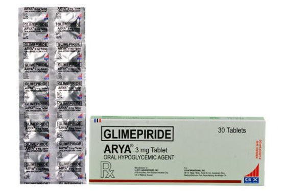 Picture of Arya 3mg Tablet 30s (Glimepiride)