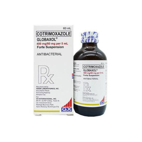 Picture of Globaxol 400mg/80mg Forte Suspension 60ml (Cotrimoxazole)