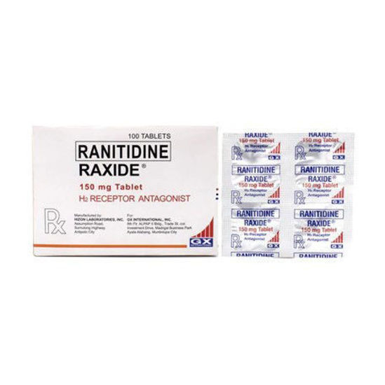 Picture of Raxide 150mg Tablet 4s (Ranitidine)