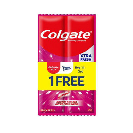 Picture of Colgate Fresh Confidence w/ Cooling Crystal Spicy Fresh Toothpaste 20g (11+1)