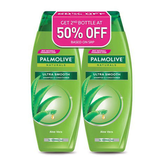 Picture of Palmolive Naturals Ultra Smooth Shampoo 180ml (Get 2nd Bottle @ 50% off)