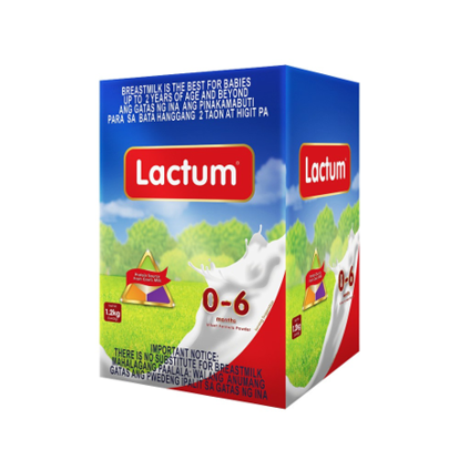 Picture of Lactum 0-6 months Plain 1.2kg