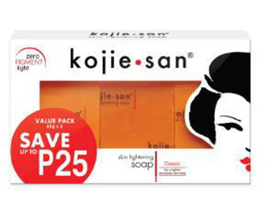 Picture of Kojie San Skin Lightening Classic Soap 65Gx3