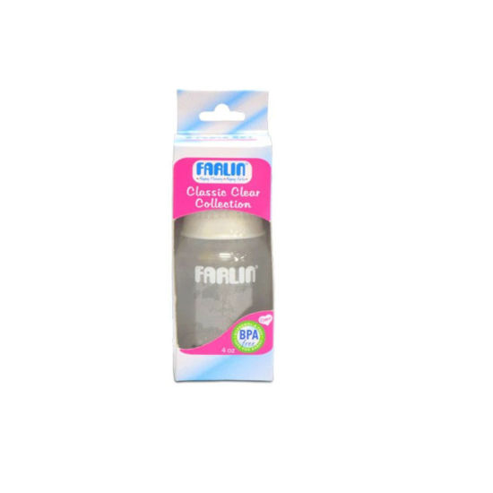 Picture of Farlin Feeding Bottle Classic Clear 4oz