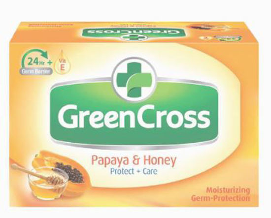 Picture of Green Cross Soap Papaya & Honey 85g