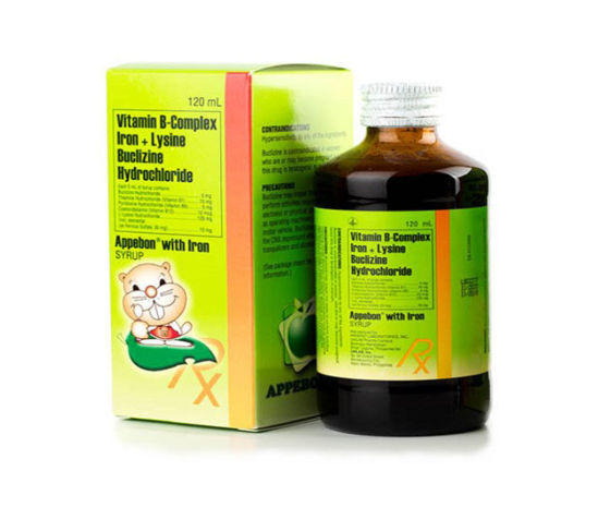 Picture of Appebon Kid With Iron Syrup 120ml