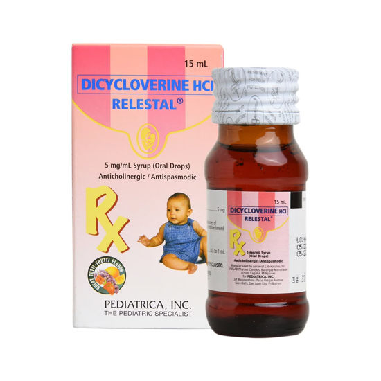 Relestal  5mg/ml Oral Drops 15ml (Dicycloverine)