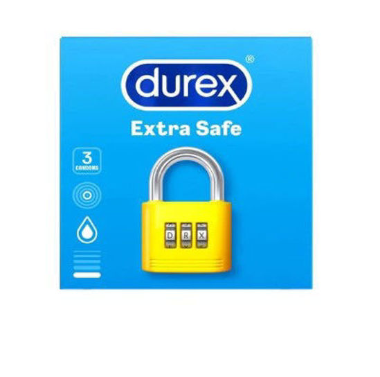 Picture of DUREX Condoms Extra Safe 3s