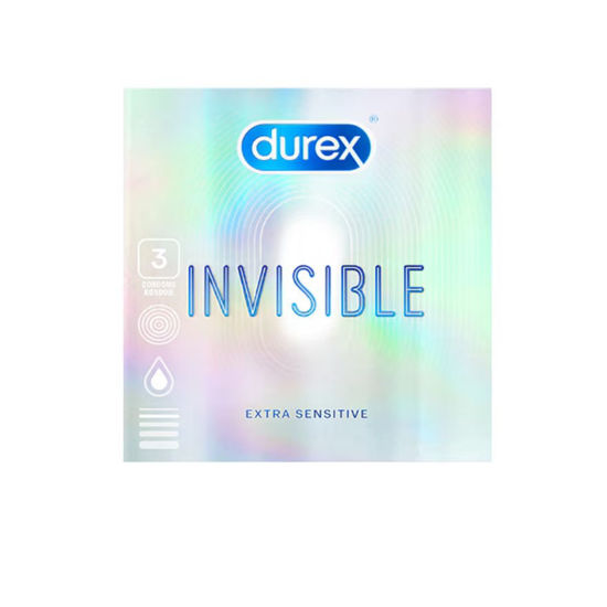 Picture of DUREX Condoms Invisible Extra Sensitive 3s