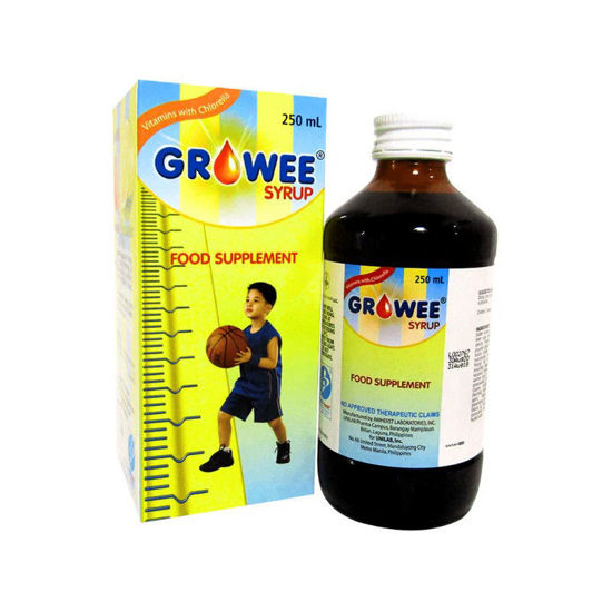 Picture of GROWEE Vitamins With Chlorella Growth Factor Syrup 250ml