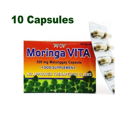 Picture of Moringa VITA 500mg Malunggay Capsule  10's