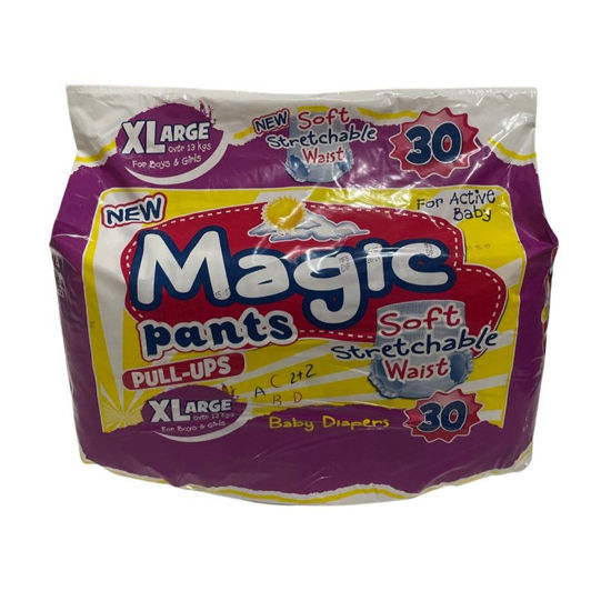 Picture of Magic Pants Baby Diaper X-Large 30's